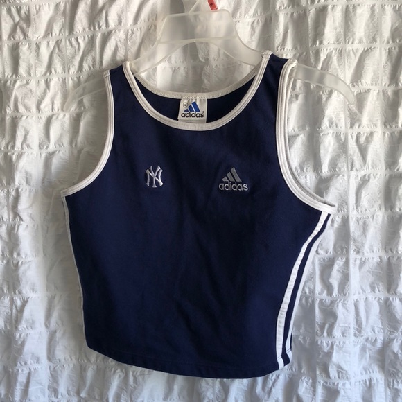 navy blue adidas top
